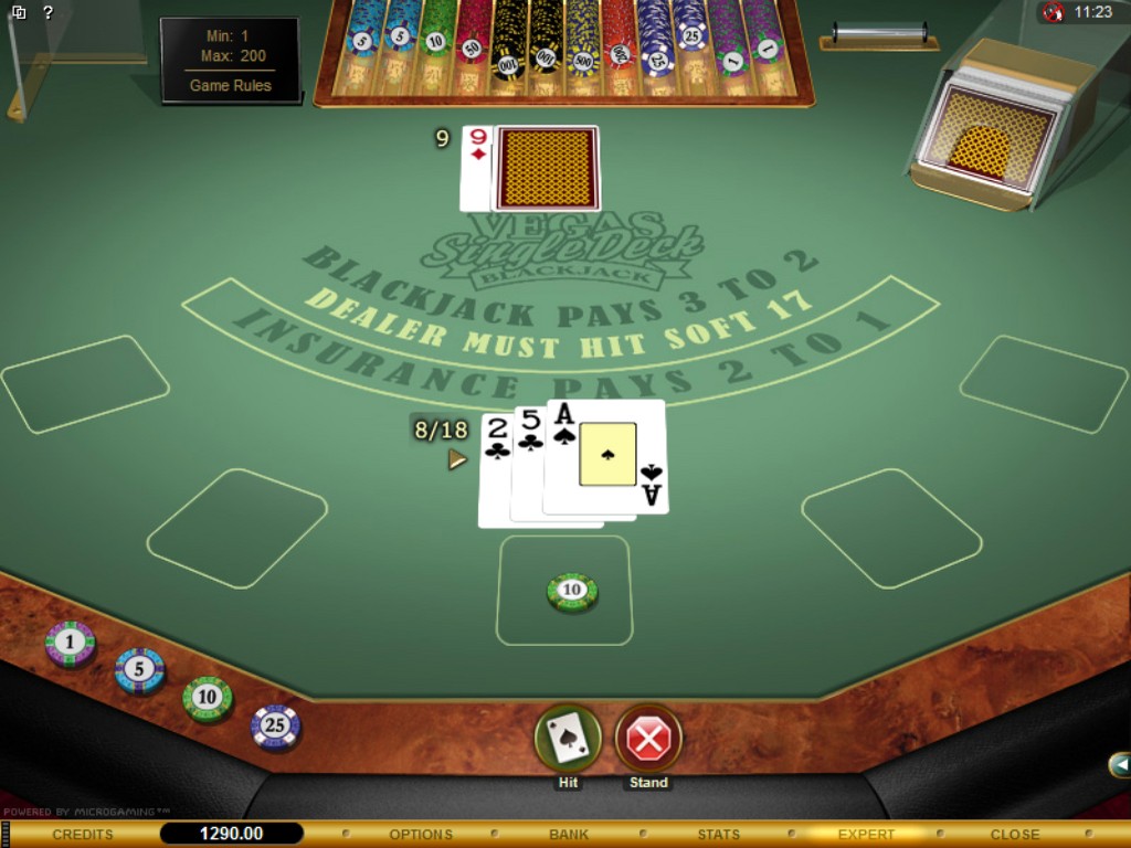 How many decks in Blackjack
