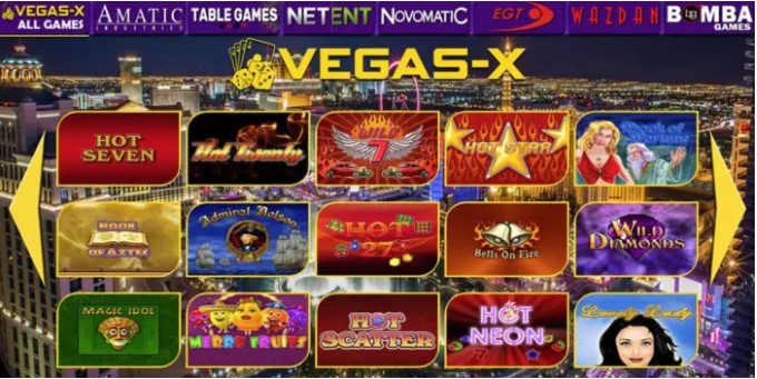 Vegas X Org games