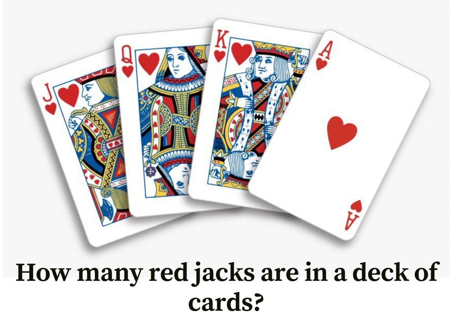 How Many Red Jacks Are In A Deck Of Cards