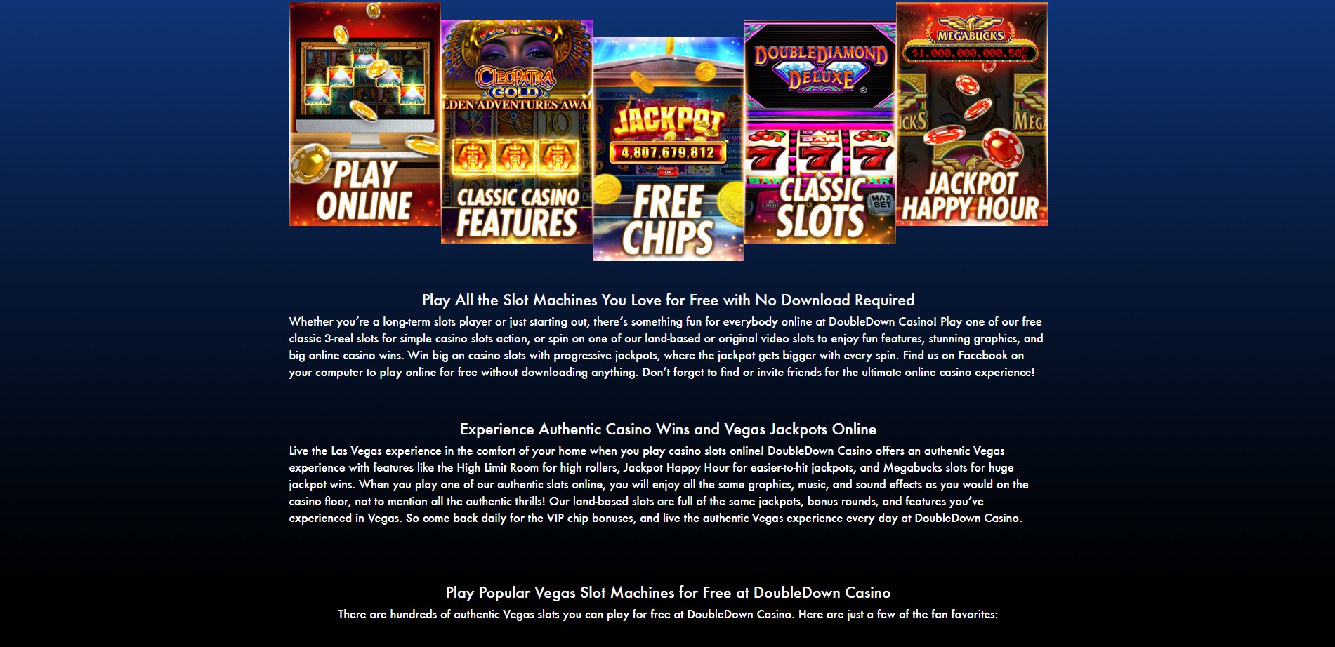 Doubledown Casino games